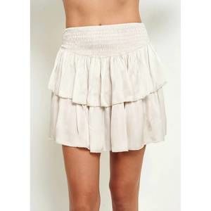 NEW SOFIA COLLECTIONS zaya skirt in champagne
